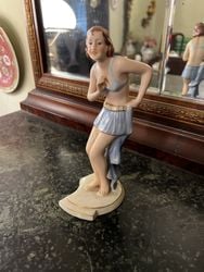 Figura porcelana Biscuit Bailarina