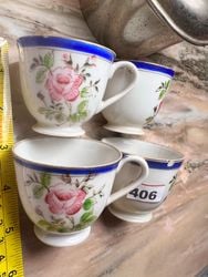 4 TAZAS DE COLECCIÓN