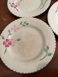 PLATOS DE POSTRE INGLESES 6 PIEZAS