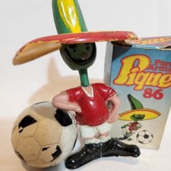 Mascota del mundial Mexico 86, en su caja original, desarmable