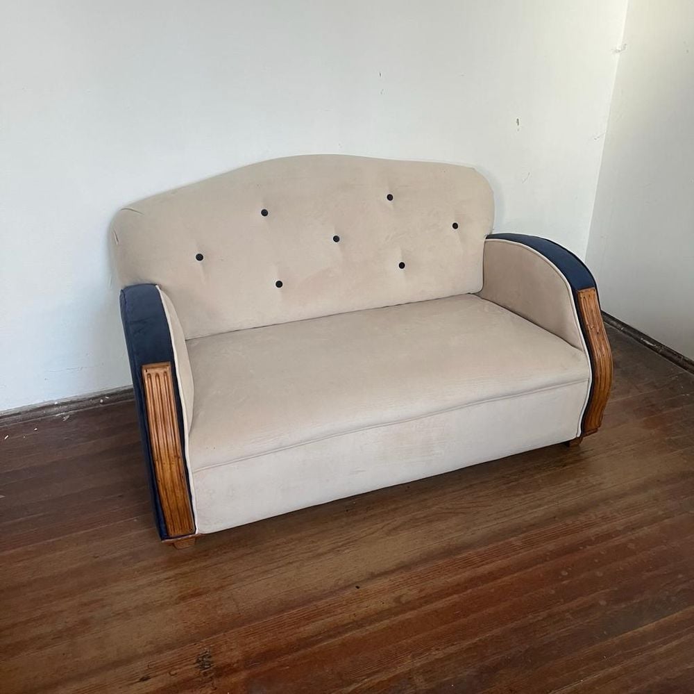 Lote #177 - Sofá 2 cuerpos