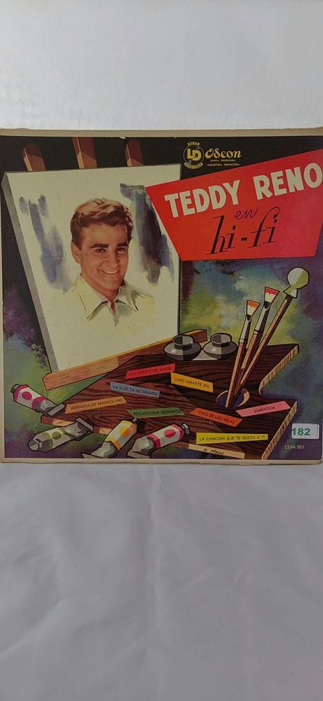 Disco de Vinilo "Teddy Reno en Hi-Fi" Odeón