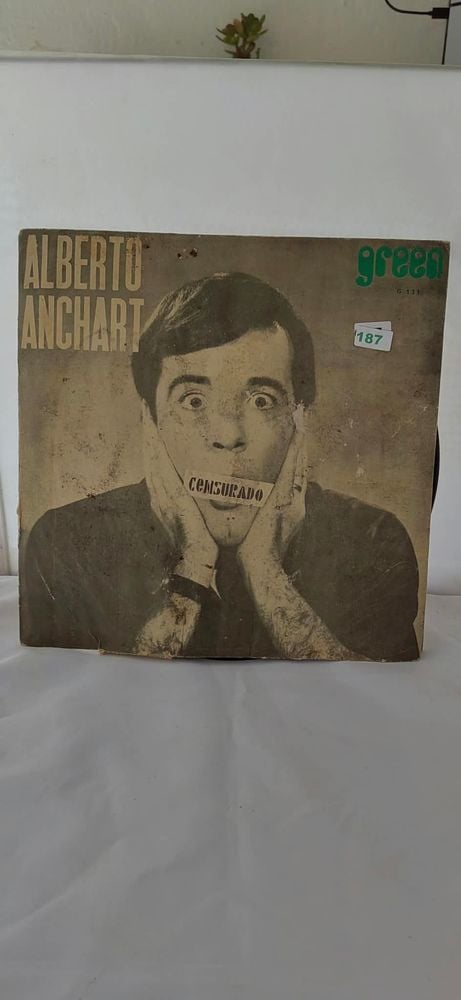 Disco de Vinilo "Censurado" de Alberto Anchart (h.)