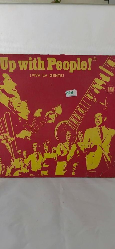 Disco de Vinilo Up with People "¡Viva la Gente!"