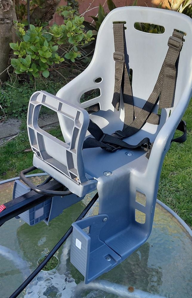 Silla de Niño para Bicicleta con Arnés de Seguridad