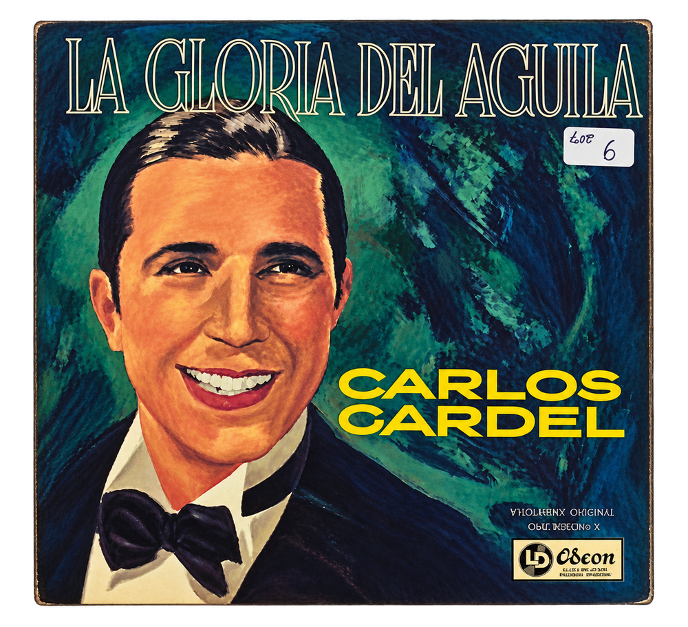 Vinilo "La Gloria del Águila" Vol. 48 - Carlos Gardel (Odeón, 1962)