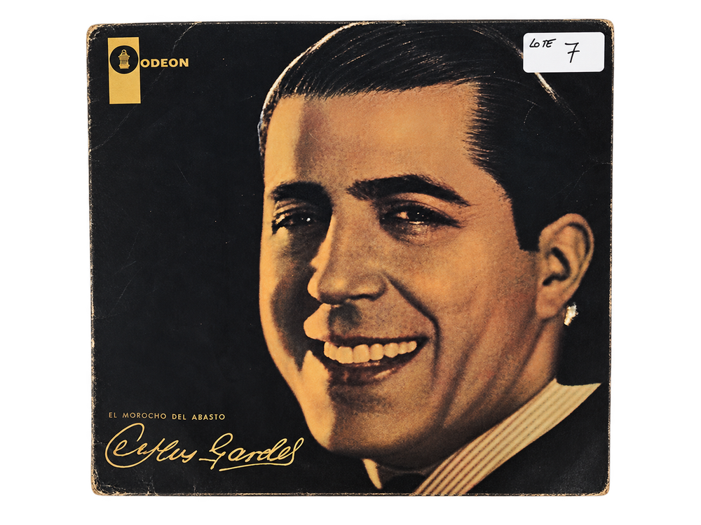 Vinilo Carlos Gardel - Selección 26º Aniversario Sello Odeón Uru 1961