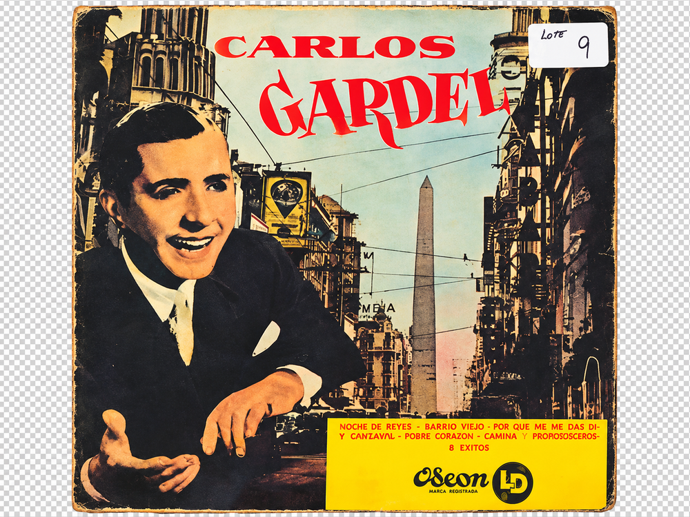 VINILO – GARDEL CON ACOMP.DE GUITARRAS V.Nº40
