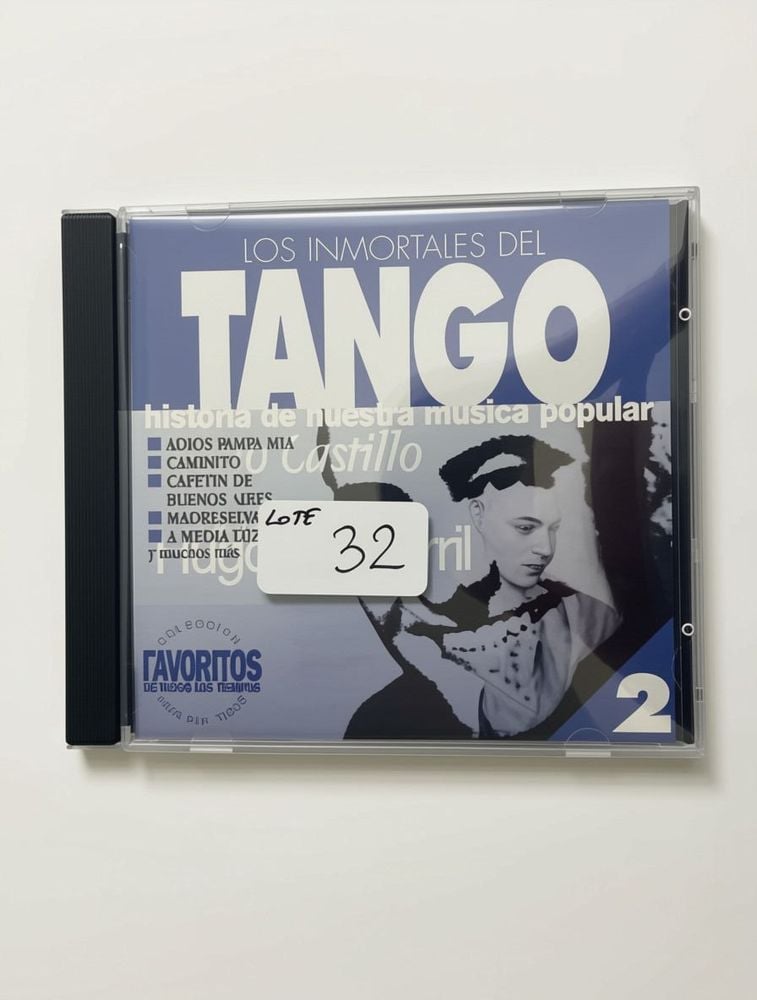 CD Los Inmortales del Tango Vol. 2 - GYC Records El País Uru 1998
