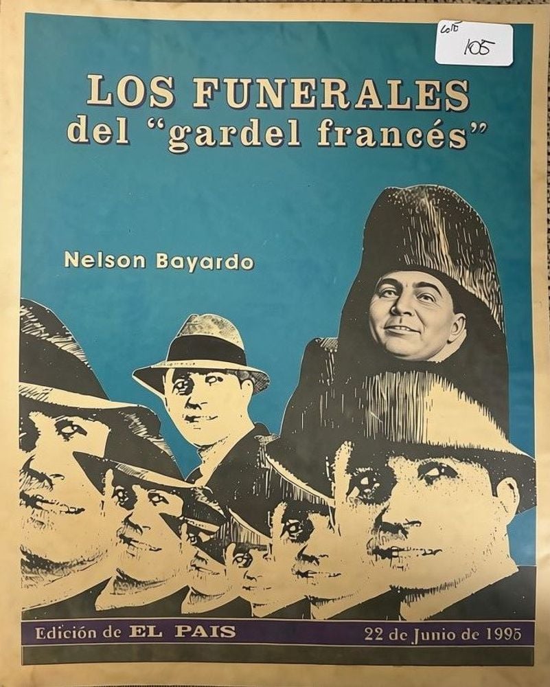 Suplemento "Los Funerales del Gardel Francés" de Nelson Bayardo - El País Uru 1995