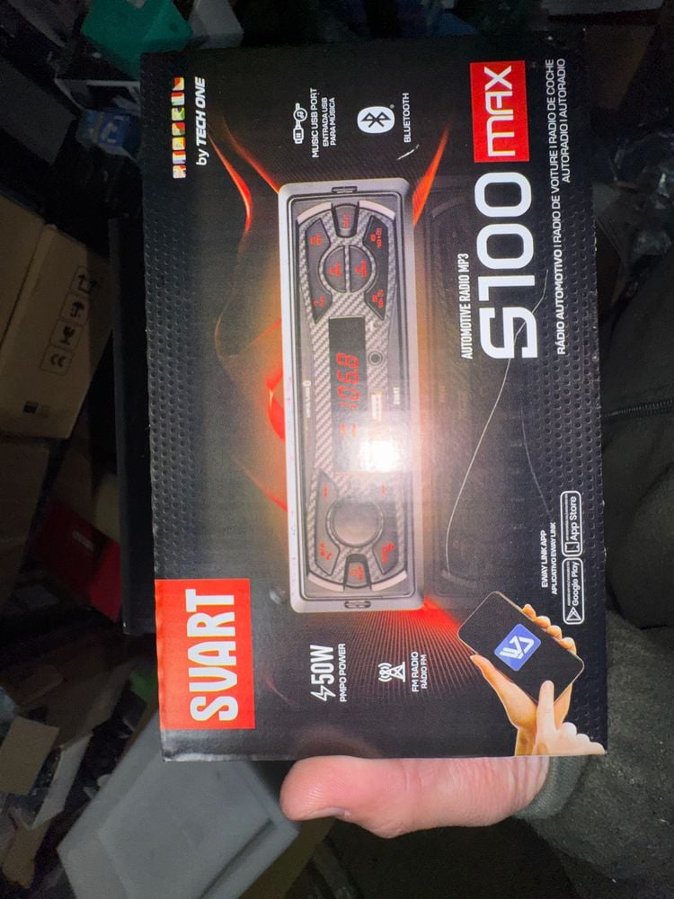 Radio para Auto Bluetooth Suart S100 Max Nueva en Caja