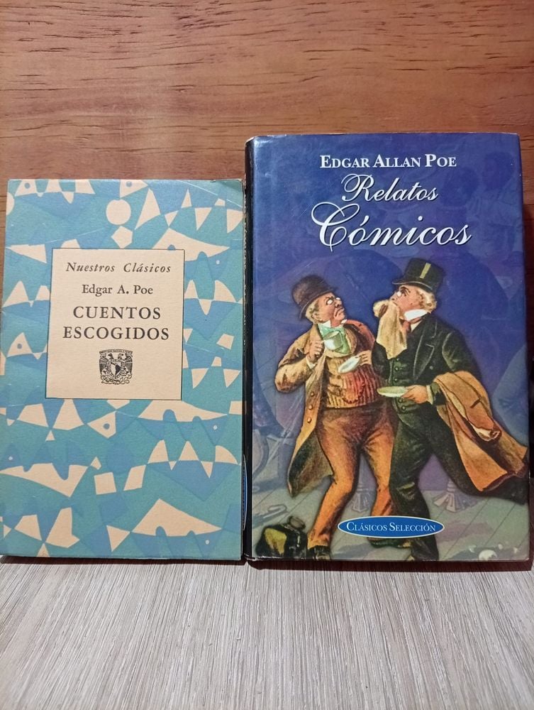 Dos Libros de Edgar Allan Poe: Cuentos Escogidos y Relatos Cómicos