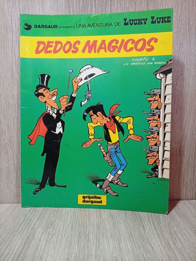 Revista Lucky Luke - Dedos Mágicos (Grijalbo/Dargaud)