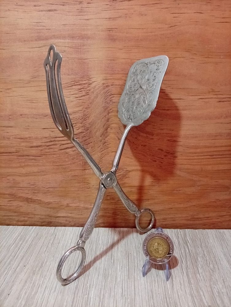Pinzas para Repostería o Servir con Pala Decorada