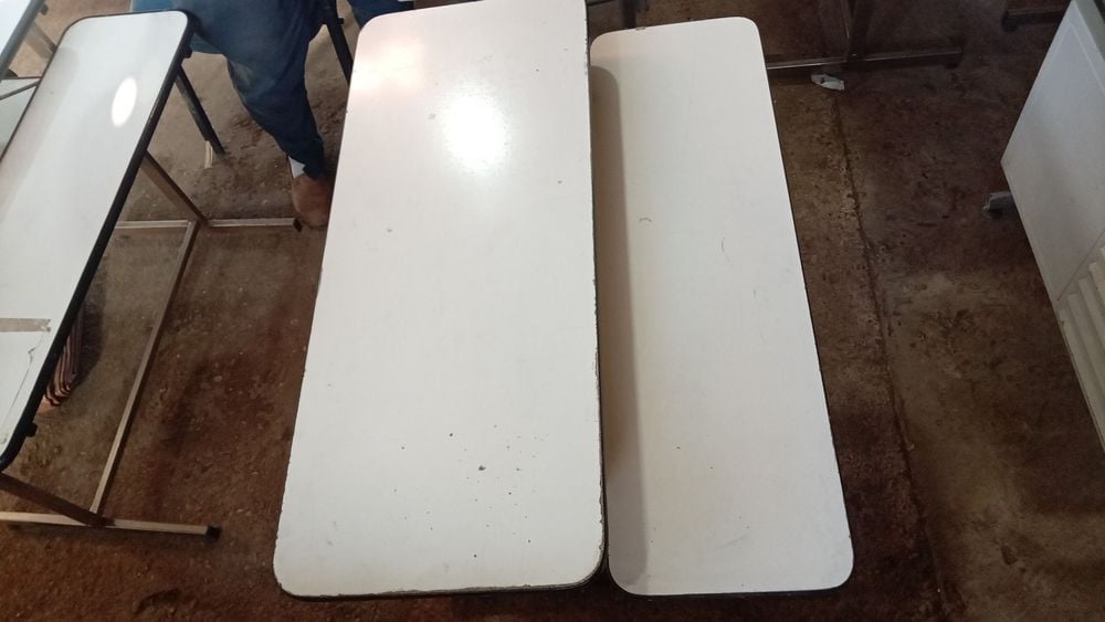 Escritorio de dos niveles