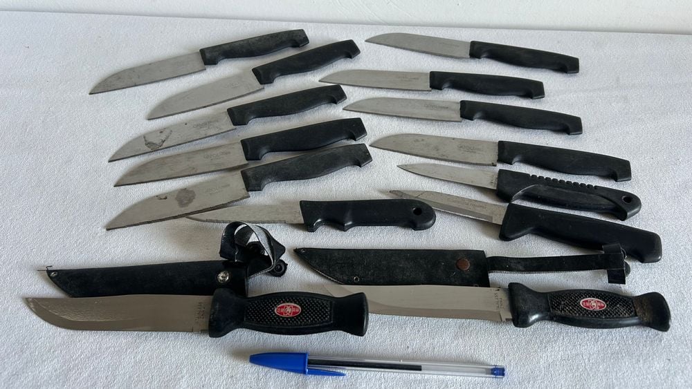 Lote de Cuchillos de Cocina y Utilitarios