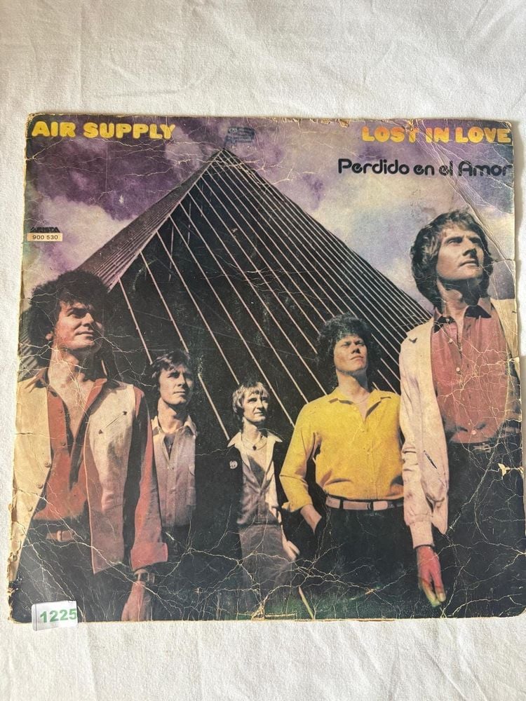 Disco de Vinilo Air Supply "Lost in Love" / Roger Williams "Te Recordaré"