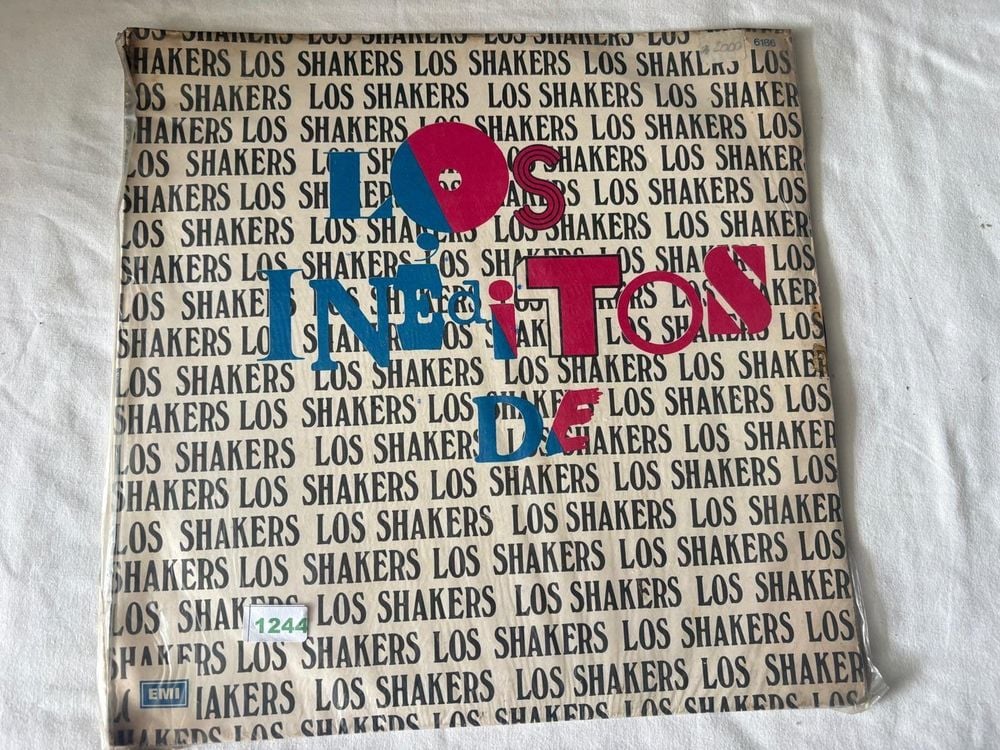 Vinilo "Los Inéditos de Los Shakers" - EMI Odeón