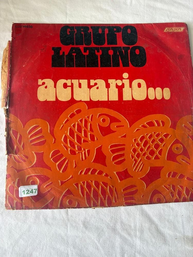 Disco de Vinilo "Acuario..." de Grupo Latino - London Records