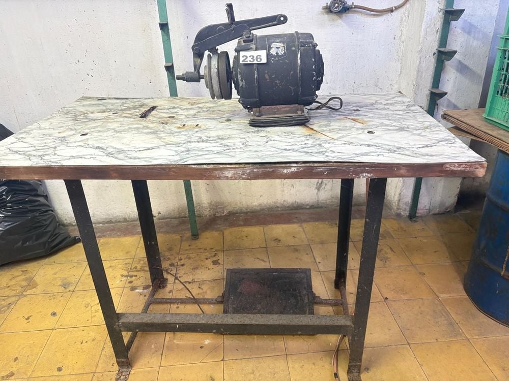 Motor Eléctrico con Mesa de Trabajo