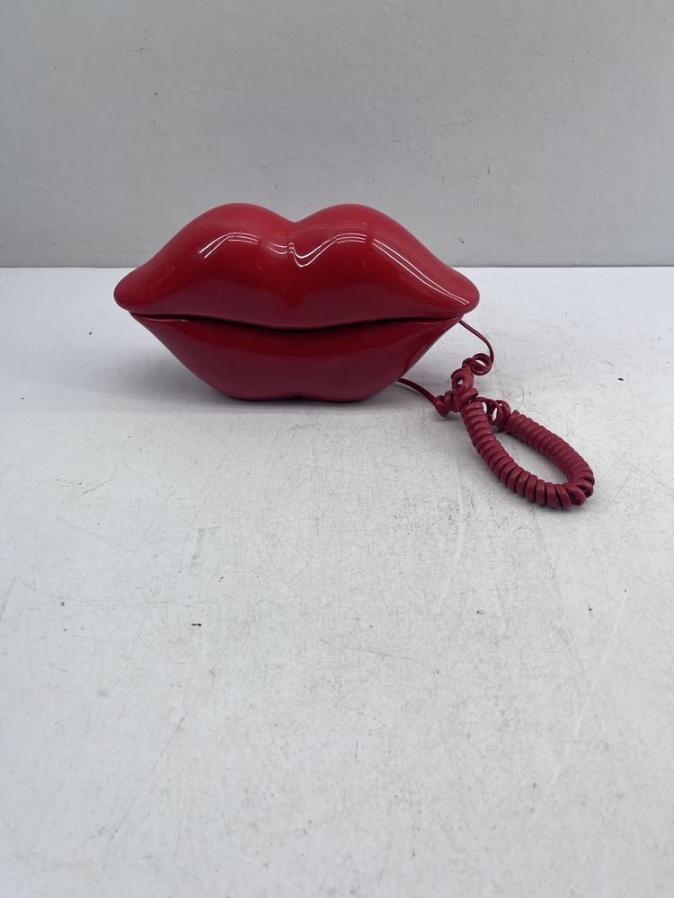 Teléfono Fijo Diseño Labios Rojos Vintage