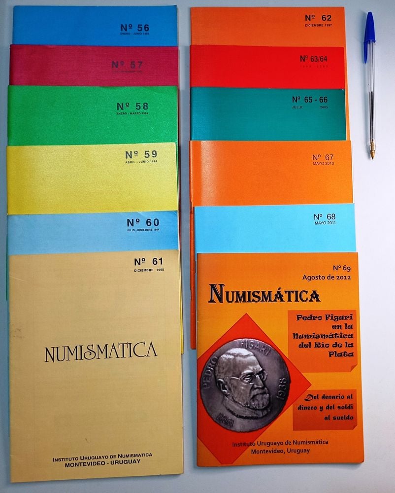 Publicaciones "Numismática" del Instituto Uruguayo de Numismática (1993-2012)