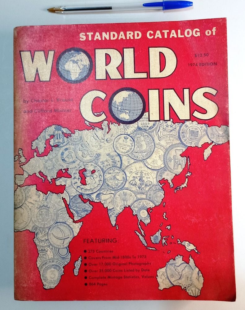 Catálogo Standard de Monedas del Mundo 1974 - Krause & Mishler