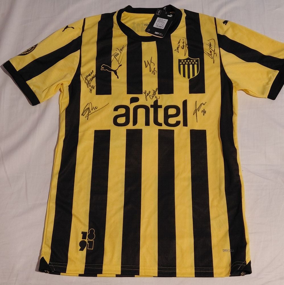 Camiseta Puma Original Peñarol Talle M Firmada