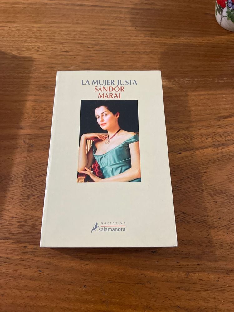 Libro "La Mujer Justa" de Sándor Márai