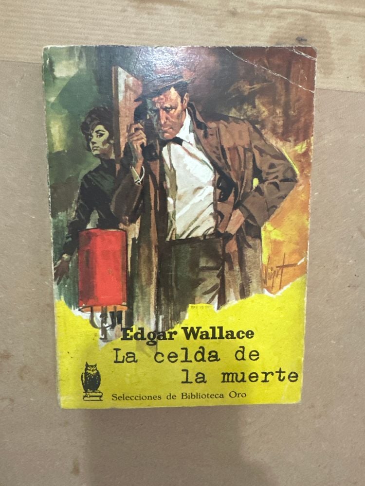 Libro "La Celda de la Muerte" de Edgar Wallace - Selección Biblioteca de Oro