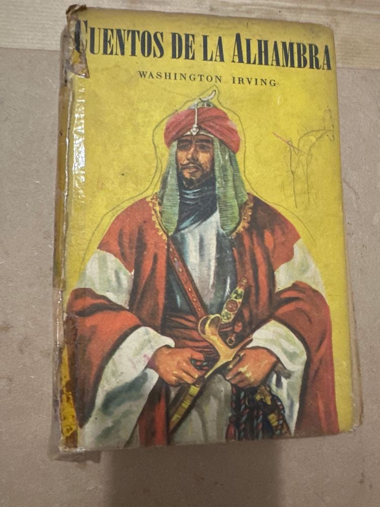 Libro Cuentos de la Alhambra de Washington Irving