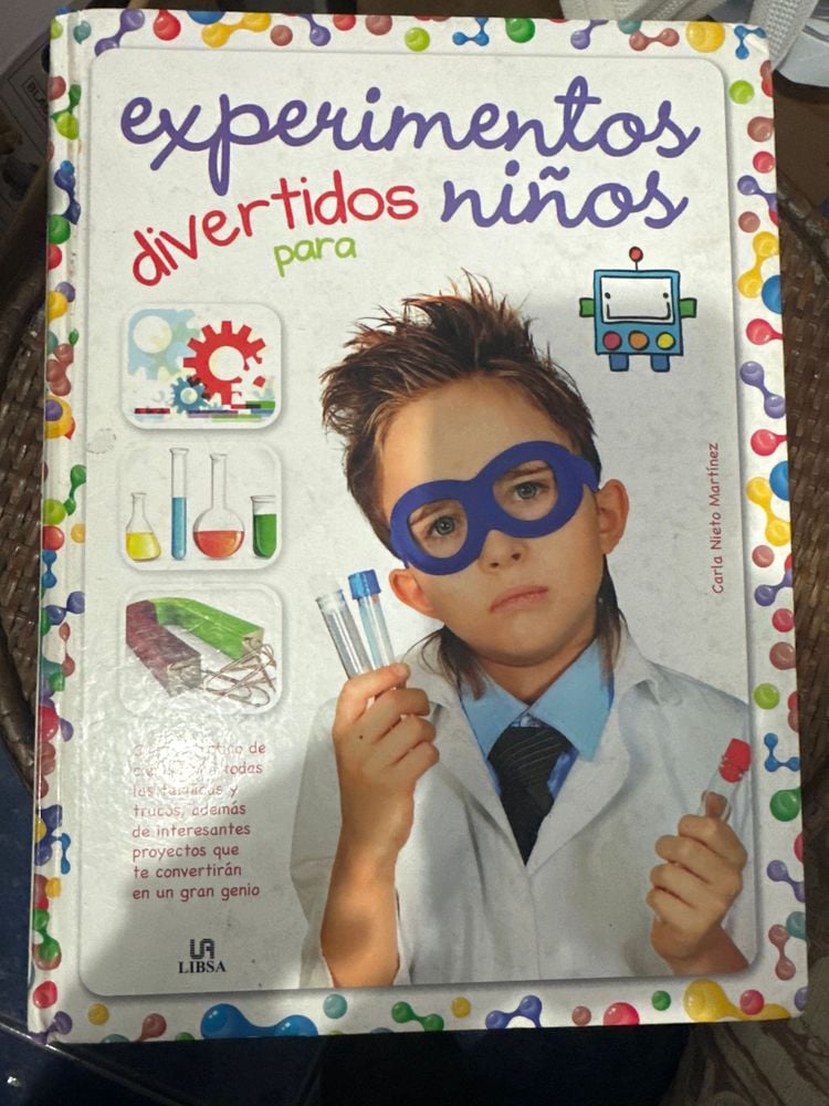 Libro de Experimentos Divertidos para Niños