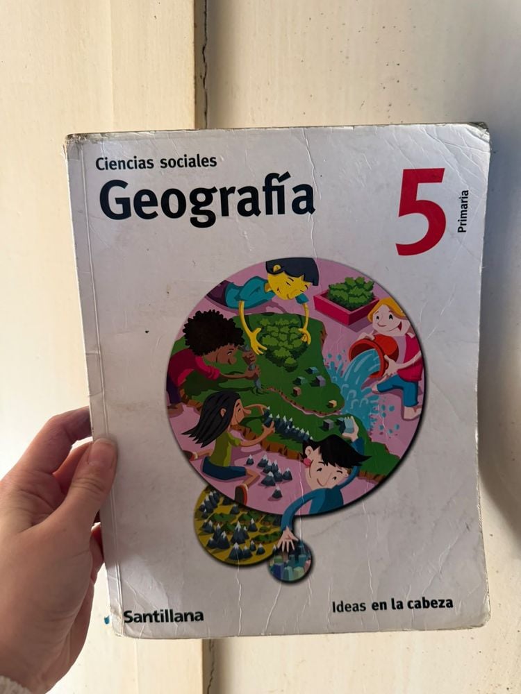 Libro de Geografía 5º Primaria Santillana