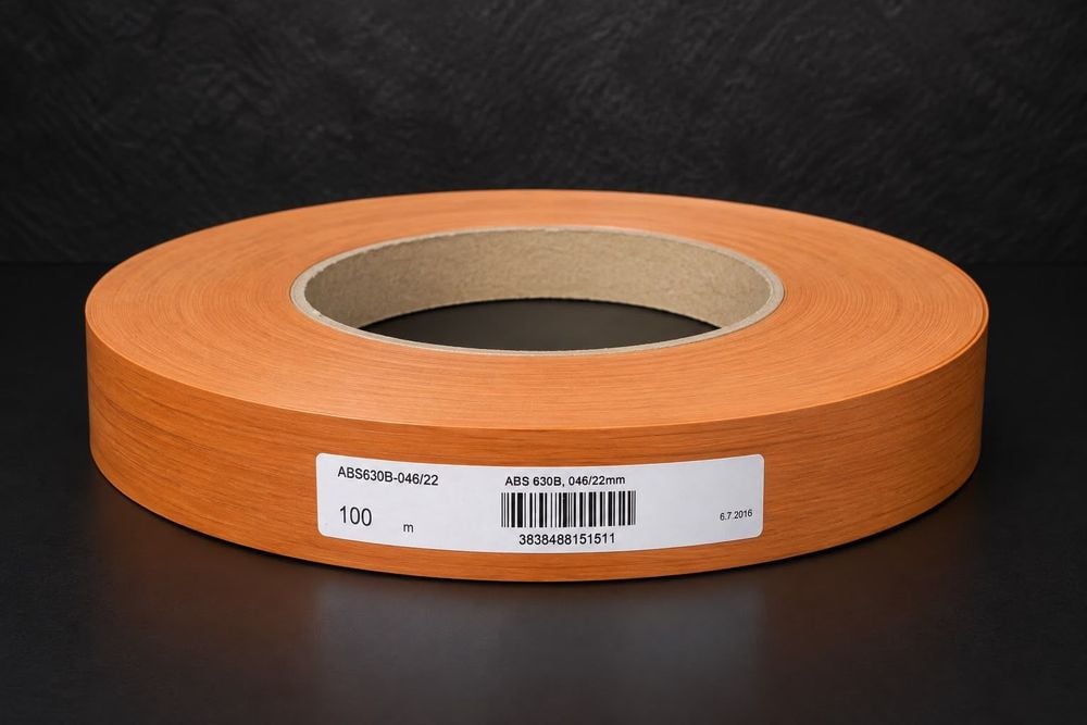 Rollo de Canto para Muebles Color Marrón 100 Metros