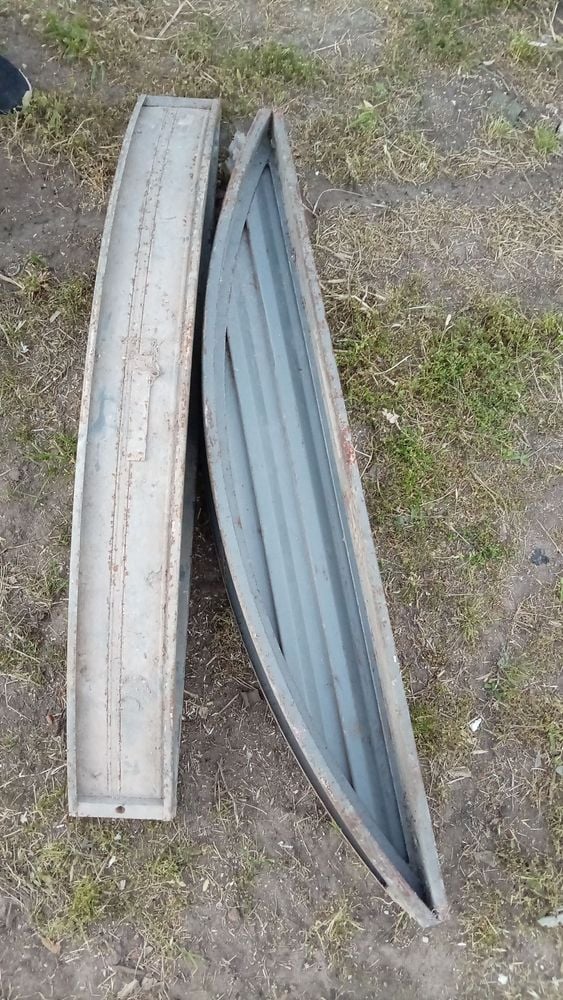 Marquesina de Chapa para Ventana o Molde Metálico Curvo