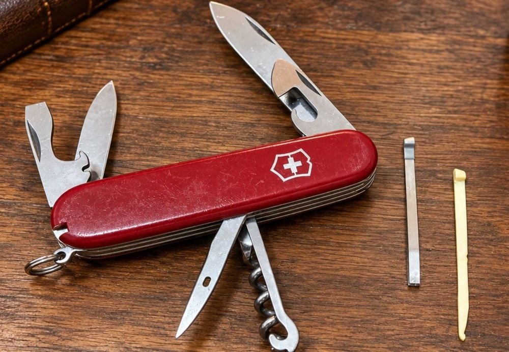 Navaja Suiza Victorinox Original Roja Multifunción