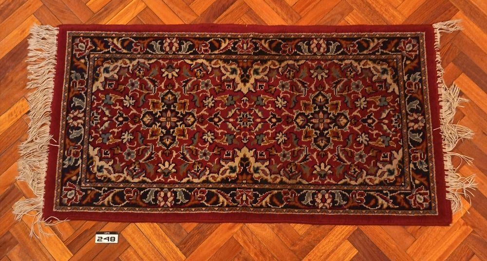 Alfombra Estilo Persa Decorativa 117x60 cm