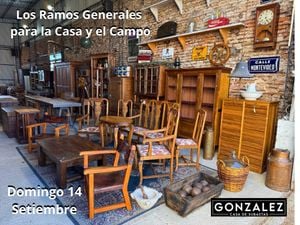 Primer lote del remate de Remates González