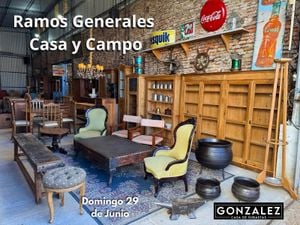 Primer lote del remate de Remates González