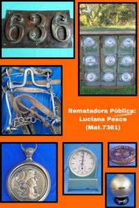 Primer lote del remate de Luciana Pesce