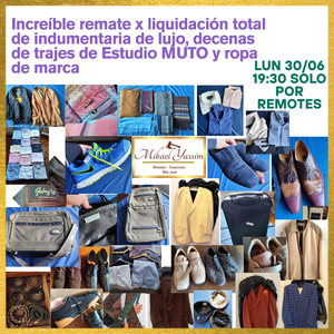Primer lote del remate de Mikael Yussim