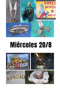 Primer lote del remate de Luciana Pesce