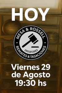 Primer lote del remate de Mesa & Rossell Remates