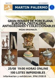 Primer lote del remate de Martin Palermo