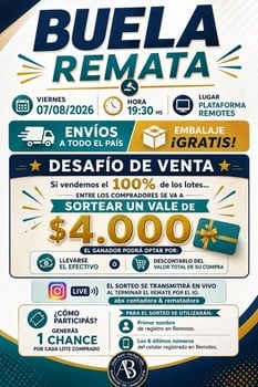 Primer lote del remate de Ana Paula Buela Salato