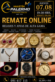 Primer lote del remate de Martin Palermo