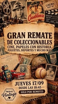 Primer lote del remate de Rincón del Vintage