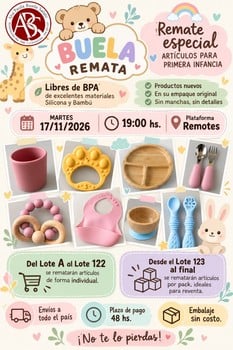 Primer lote del remate de Ana Paula Buela Salato