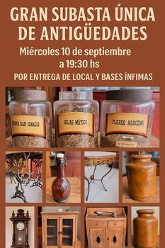 Primer lote del remate de Nelson Javier Jolochin Solan