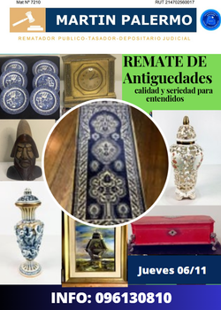 Primer lote del remate de Martin Palermo